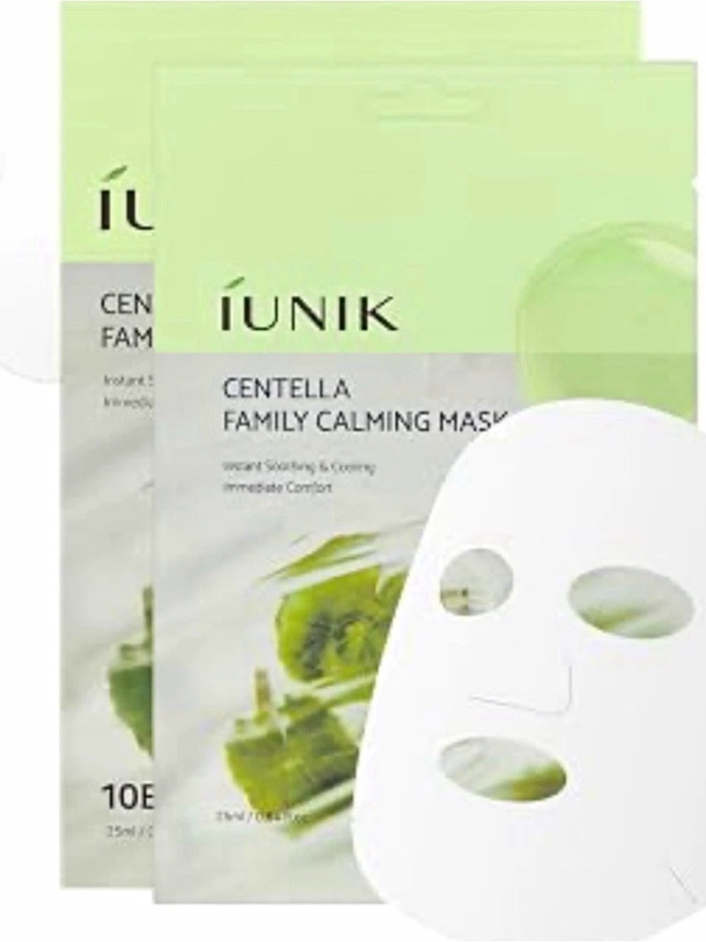 Unik Centella Family Calming Mask — Light Green
